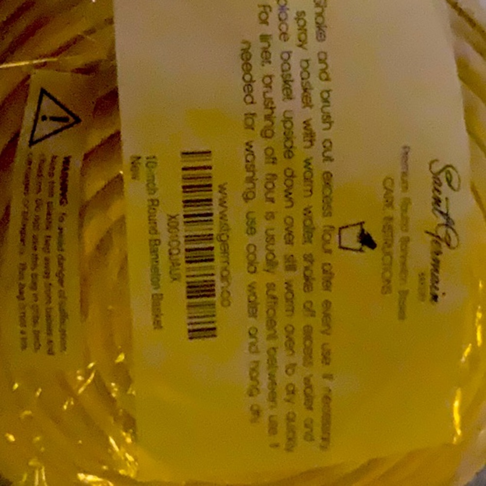 Professional bread makers bowl